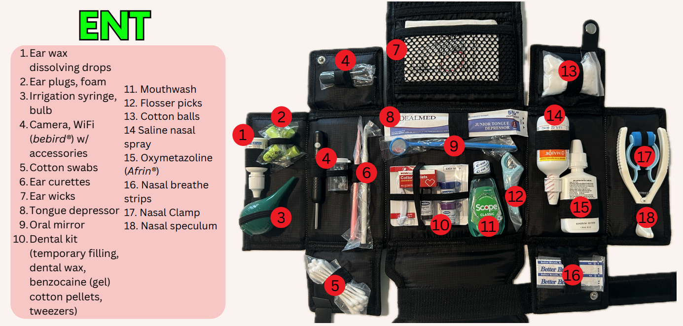 Ear Nose Throat Kit